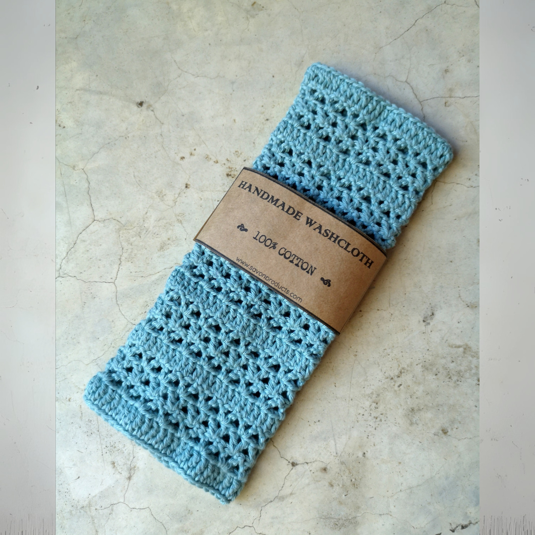 Handmade Cotton Washcloths