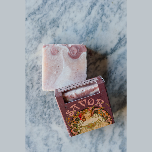 Roses and Lavender Natural soap