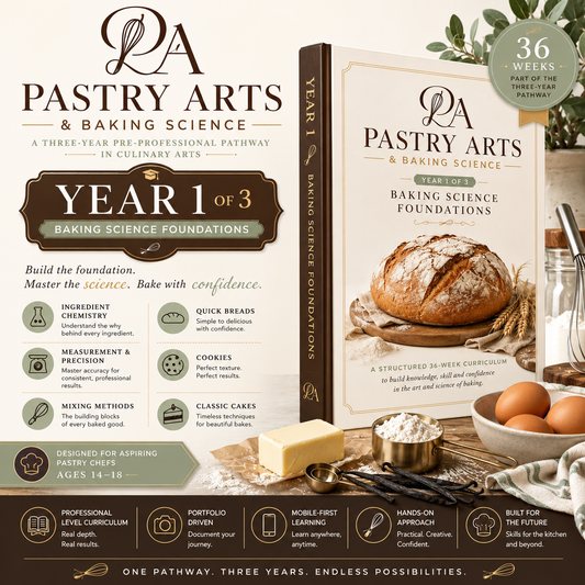 Pastry Arts & Baking Science Curriculum — Year One: Baking Science Foundations