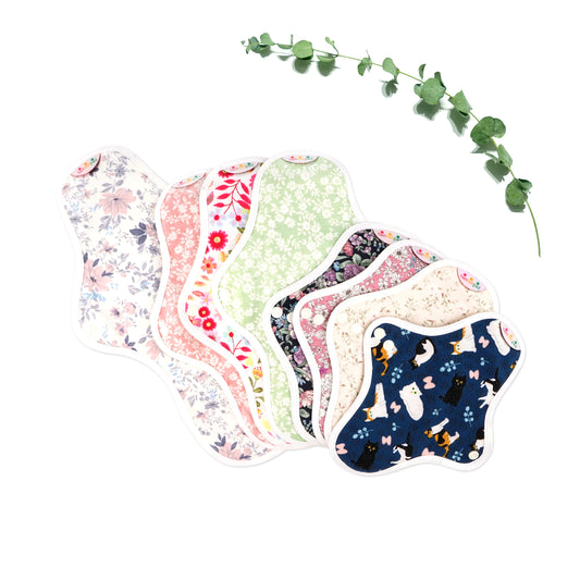 Girl's First Cloth Pad Set